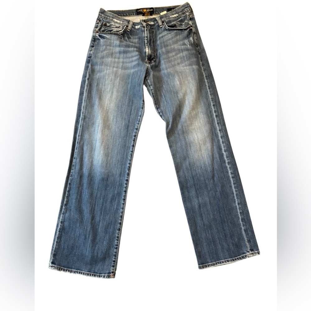Lucky Brand 181 Relaxed Fit Blue Jeans
